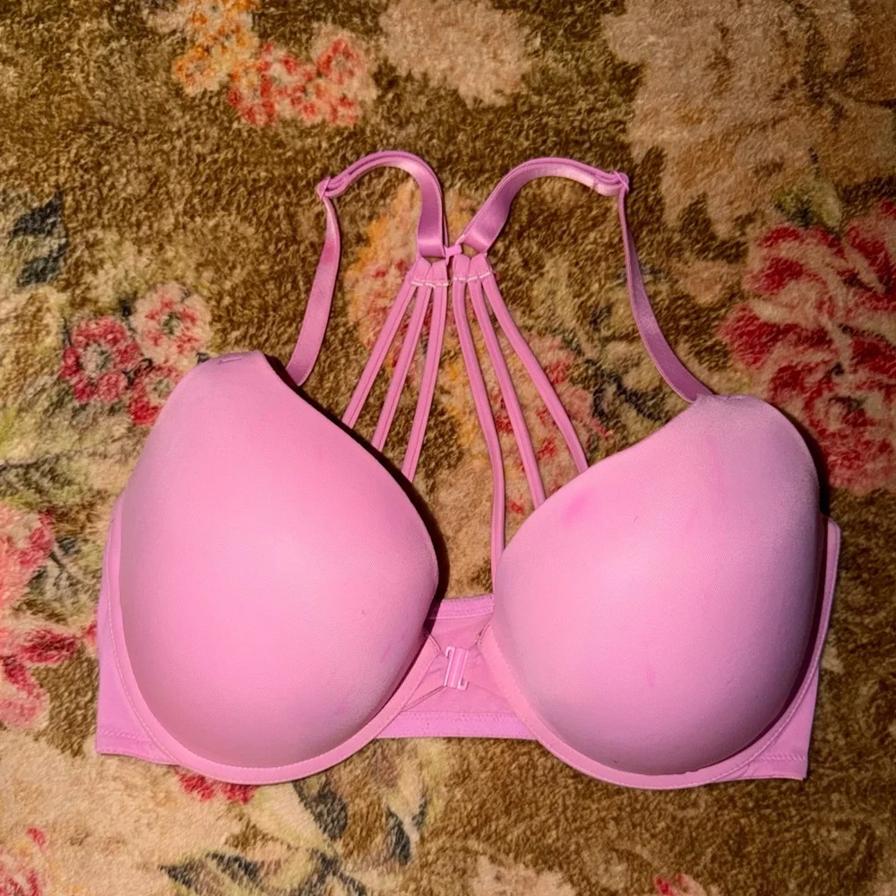 PINK Victoria's Secret Light Pink Strap Bra - Picture 1 of 6